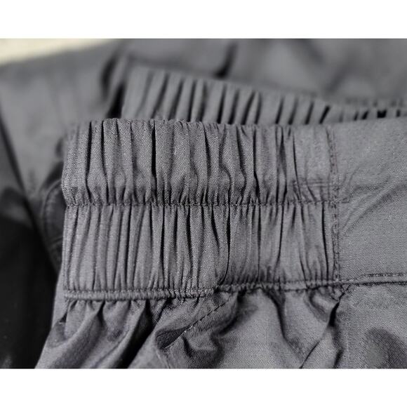 Cabelas Mens Rain Pants XL Black Lightweight Nylon Packable Outdoor Trail Hiking - Picture 10 of 12